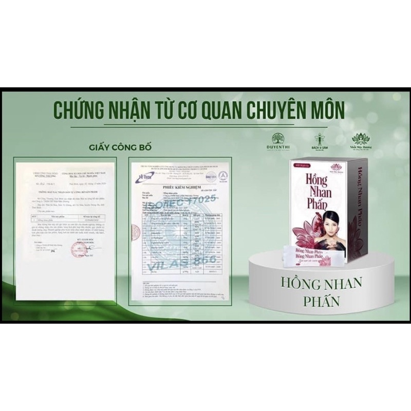 Hồng Nhan Phấn Bách Y Sâm TRẮNG SÁNG DA MỜ NÁM Hộp 20 gói x 3gr (Mẫu Mới Dạng Bột)