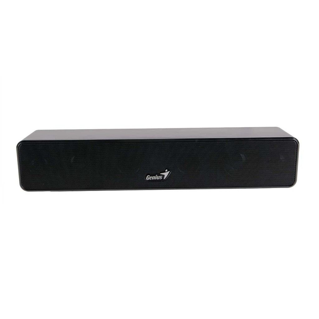 Loa GENIUS Soundbar 100 USB (Màu đen)-Powered Mini SoundBar- Loa máy tính nghe nhạc hay