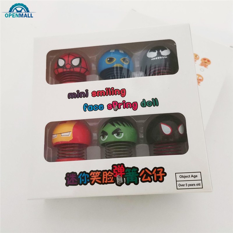 Set 6 Mô Hình Nhân Vật Hoạt Hình Dễ Thương