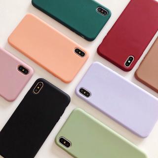 Ốp Màu Kẹo Cho OPPO A7 A7X AX7 Pro A5S AX5S AX5 A3S A3 Ốp lưng Siêu Mỏng Nhiều Màu Mềm TPU