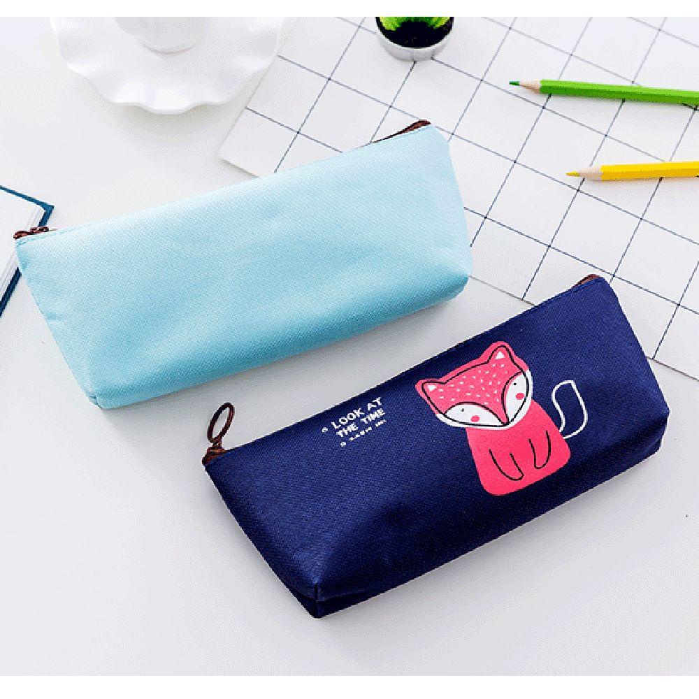 Hộp Đựng Bút In Hình Dễ Thương Đa Ứng Dụng