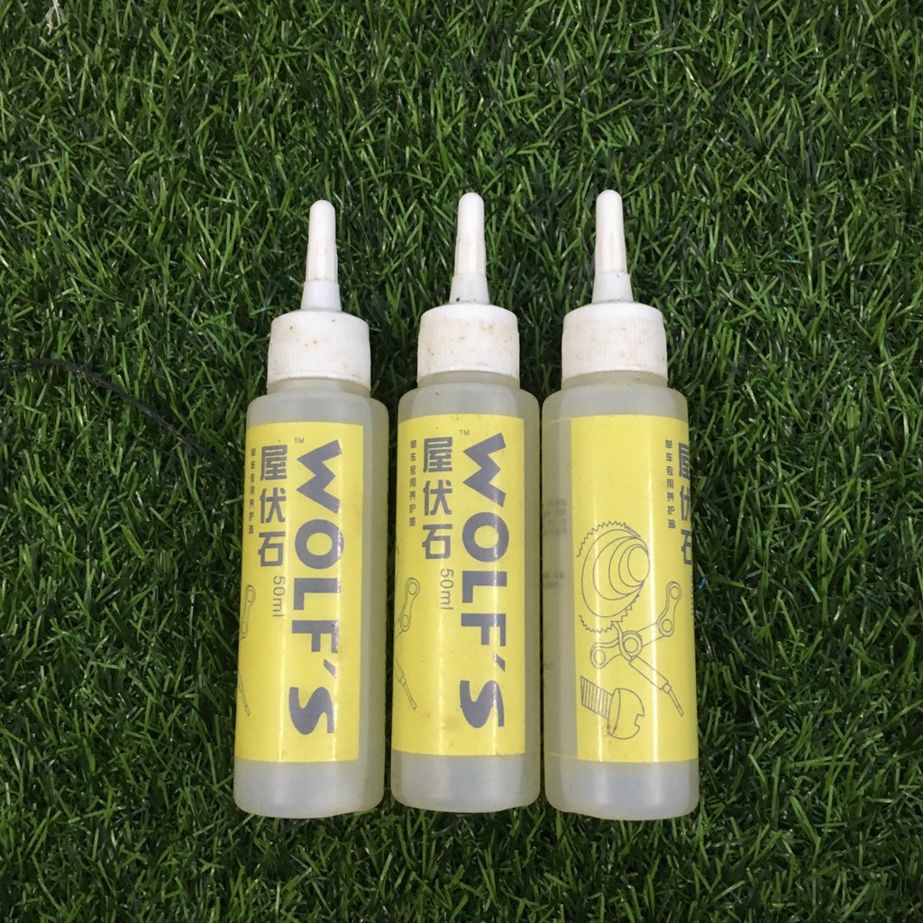 dầu tra xích xe đạp thể thao Wolf 50 ml