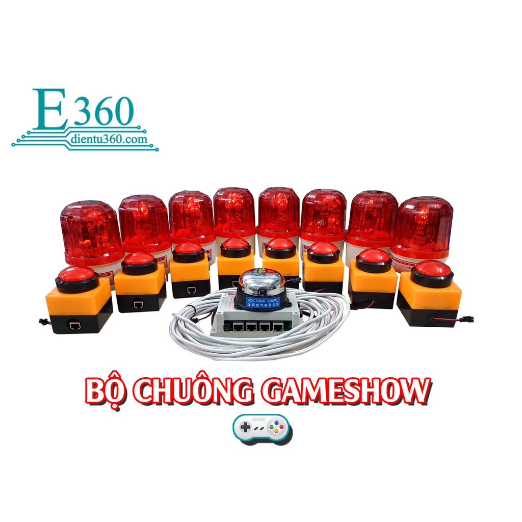 CHUÔNG GAMESHOW - Mạch Bấm Chuông Thi Đố Vui Game Show