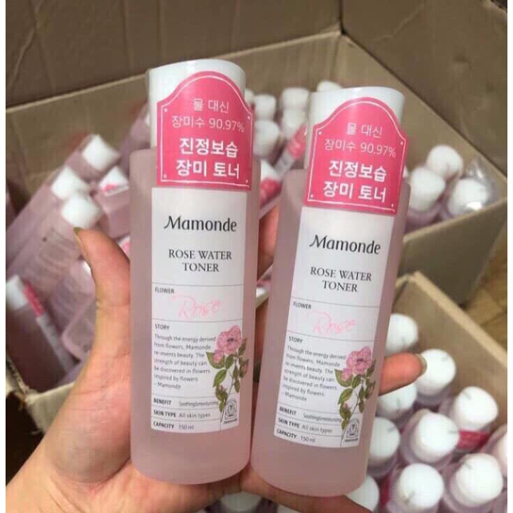 MAMONDE / Nước Hoa Hồng Không Cồn Dưỡng Ẩm Mamonde Rose Water Toner 250ml | BigBuy360 - bigbuy360.vn