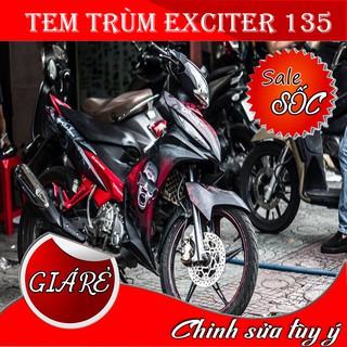 Tem Trùm Xe Exciter 135