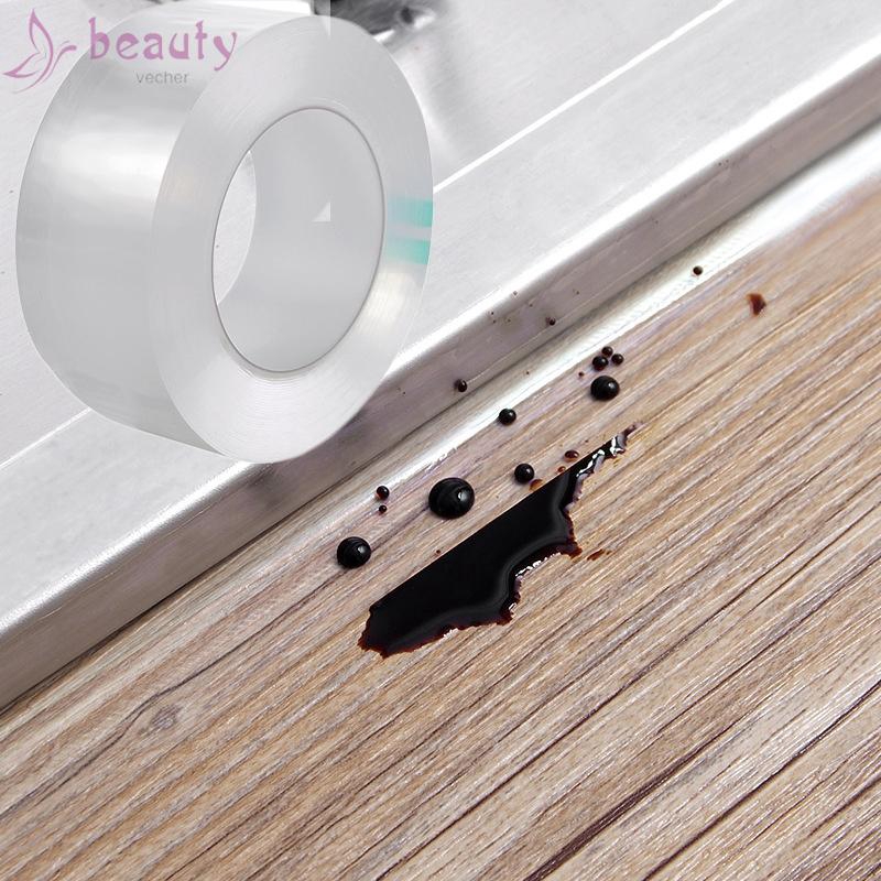 Băng keo dán khe cửa sổ/tường siêu dính linh hoạt 3*300cm chống thấm nước chống ẩm