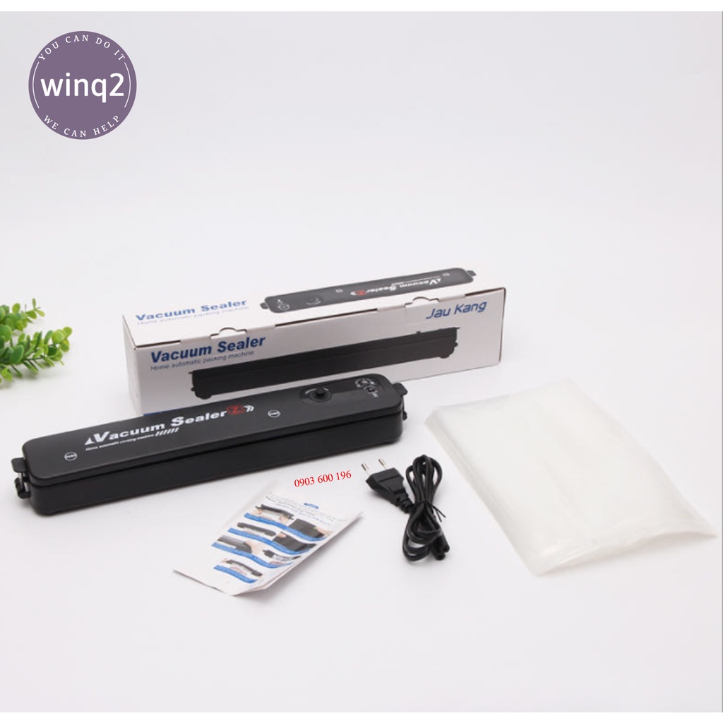 Máy hút chân không thực phẩm Vacuum Sealer bảo quản thực phẩm tiện lợi, hút khỏe, hết khí