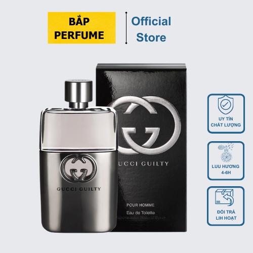 Nước hoa Nam Gucci Guilty Pour Homme EDT 90ml - Dầu Thơm cao cấp dành cho nam