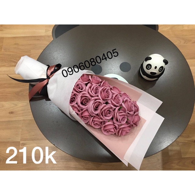 [Hoả tốc] ‼️‼️Mẫu bó dài 22 bông hồng đất‼️‼️
