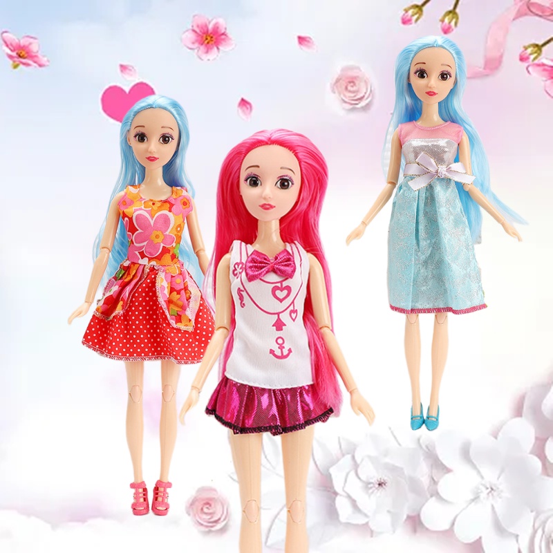 Đầm Công Chúa Nhiều Kiểu Dáng Cho Búp Bê Dài 30cm