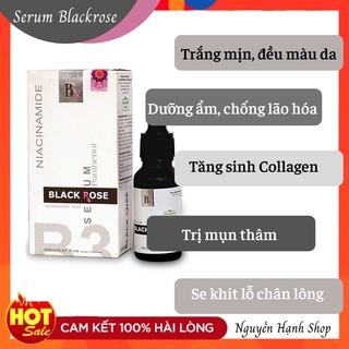 / chính hãng / serum black rose dưỡng trắng sáng da & giảm thâm mụn