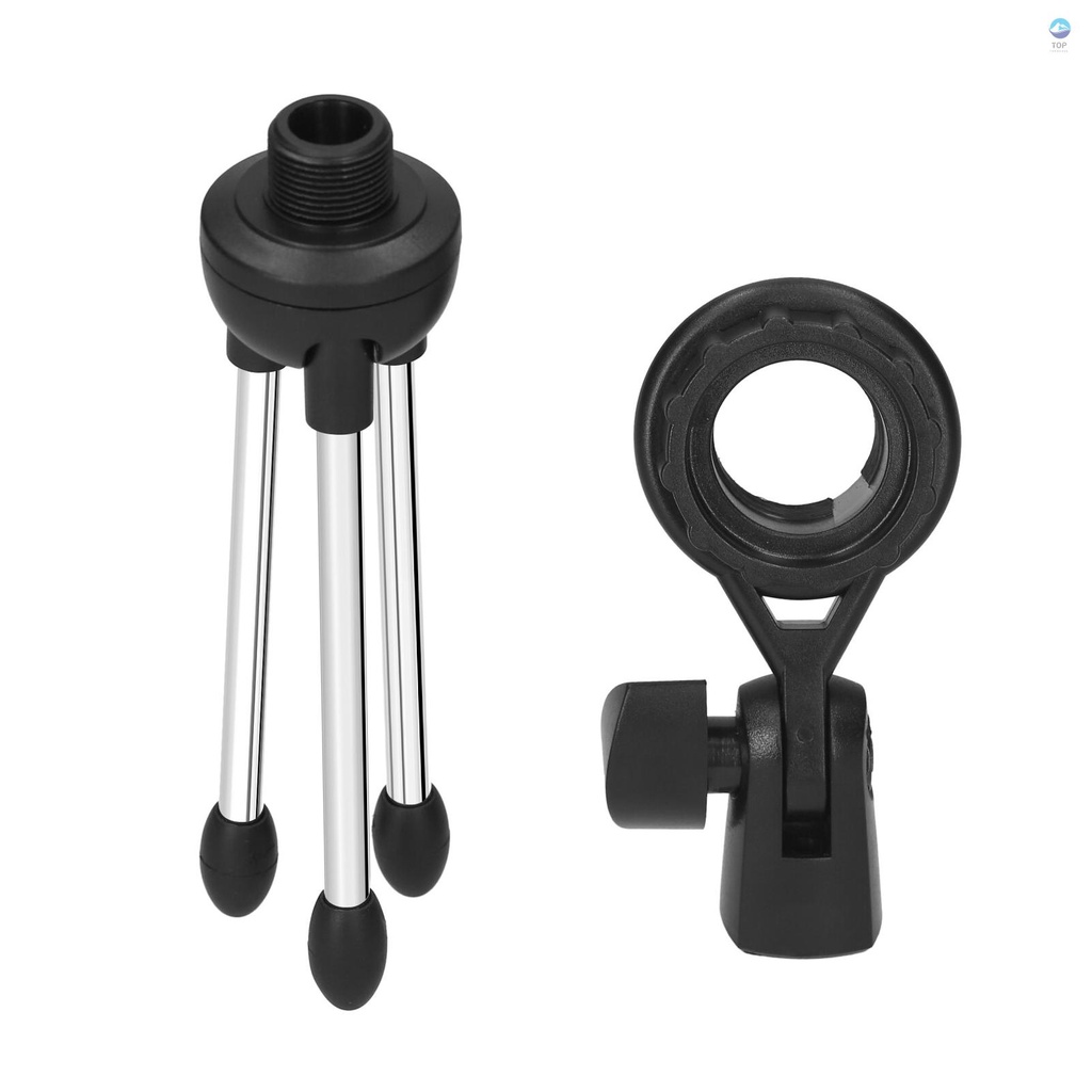 Giá đỡ micro để bàn 5/8 inch có thể xoay và gấp gọn tiện dụng