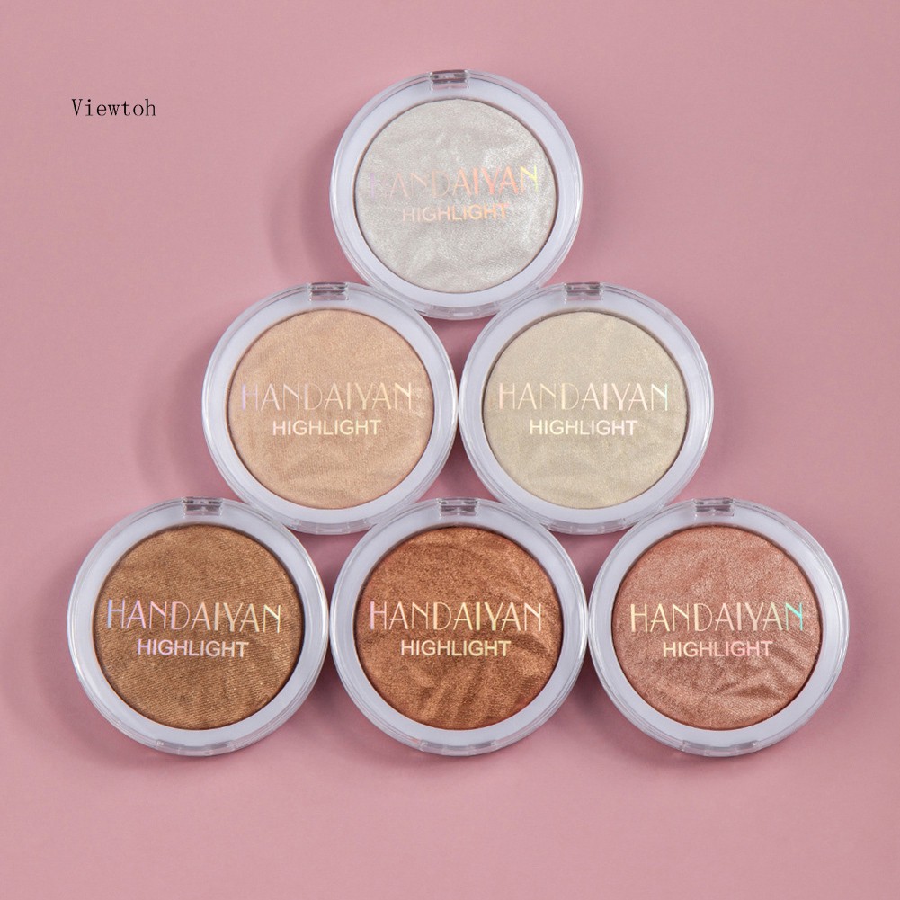 [Hàng mới về] Hộp phấn nén bắt sáng trang điểm gương mặt