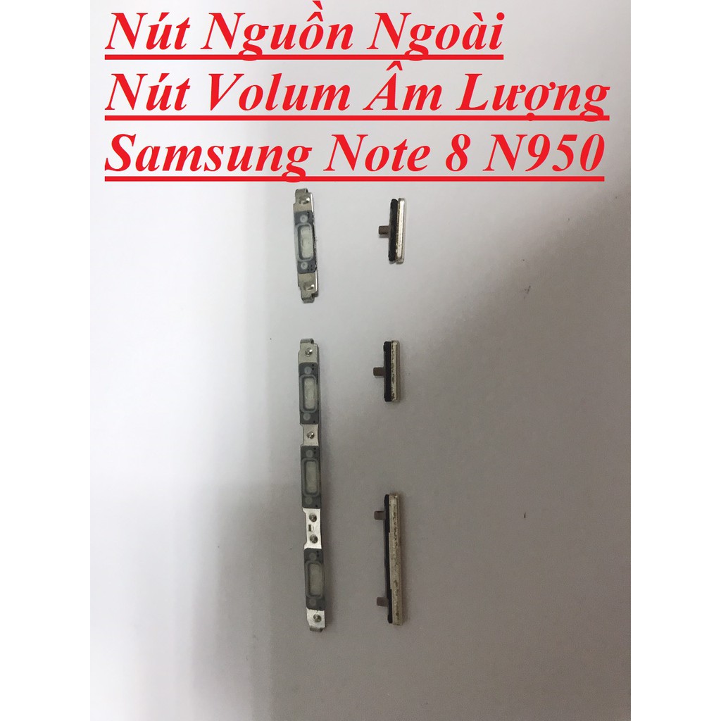 🌟 Nút Nguồn Ngoài 🌟 Nút Volum Âm Lượng Ngoài Samsung Note 8 Zin