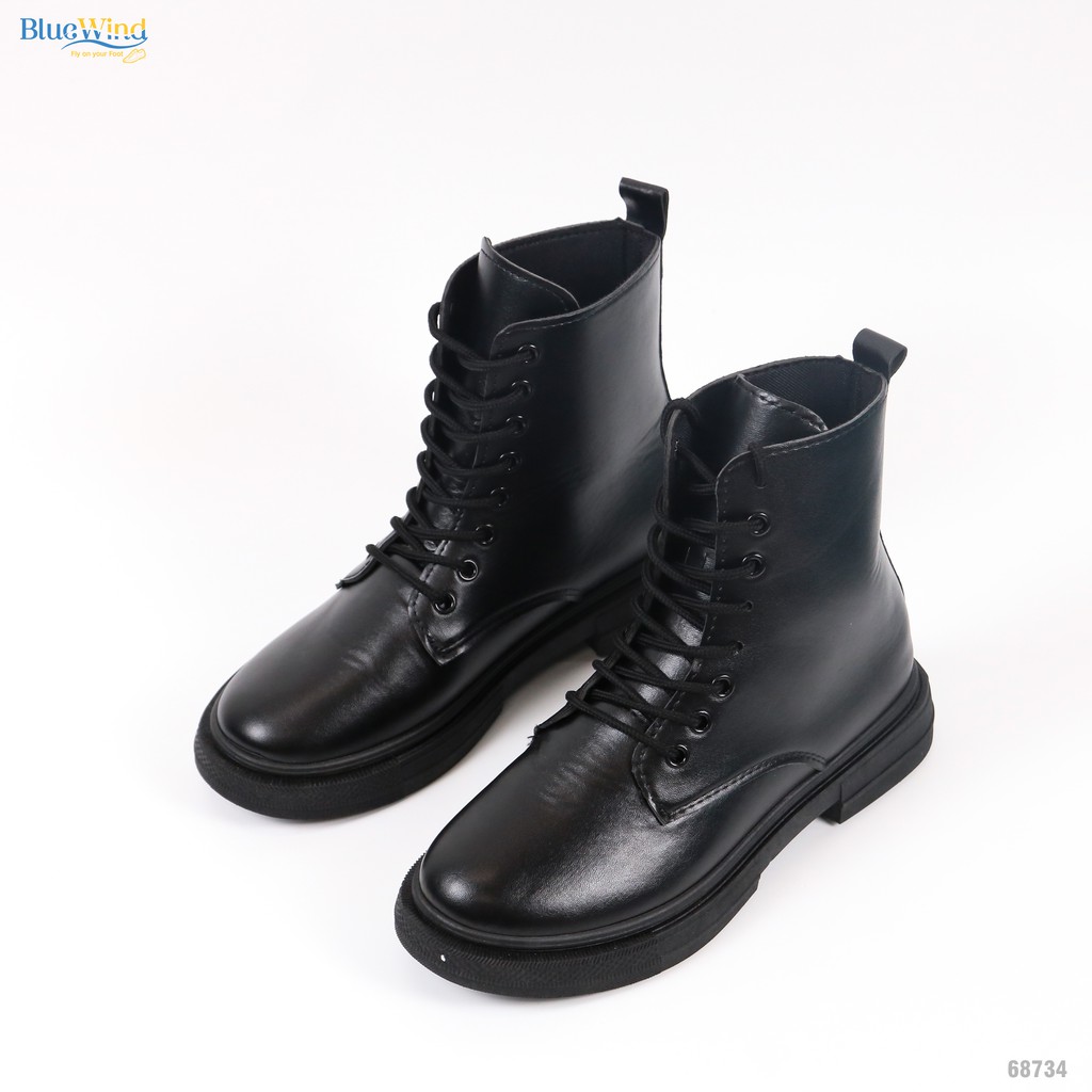 [BOOTS CỔ CAO ] - Chất Liệu Da Trơn Sang Trọng - Độn Đế 3cm 68734 | BigBuy360 - bigbuy360.vn