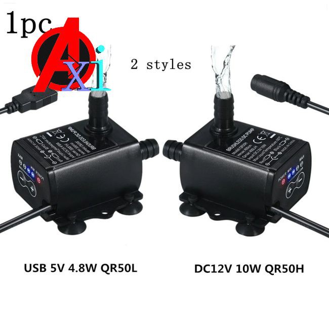 Máy Bơm Nước Mini 4 Chế Độ Dc12V Usb 5v