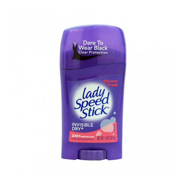 Lăn khử mùi Lady tím 39.6g  Lady speed stick shower fresh