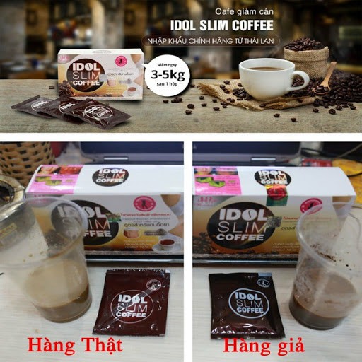 [Mã COSDAY giảm 8% đơn 150K] Cà phê giảm cân IDOL SLIM COFFEE