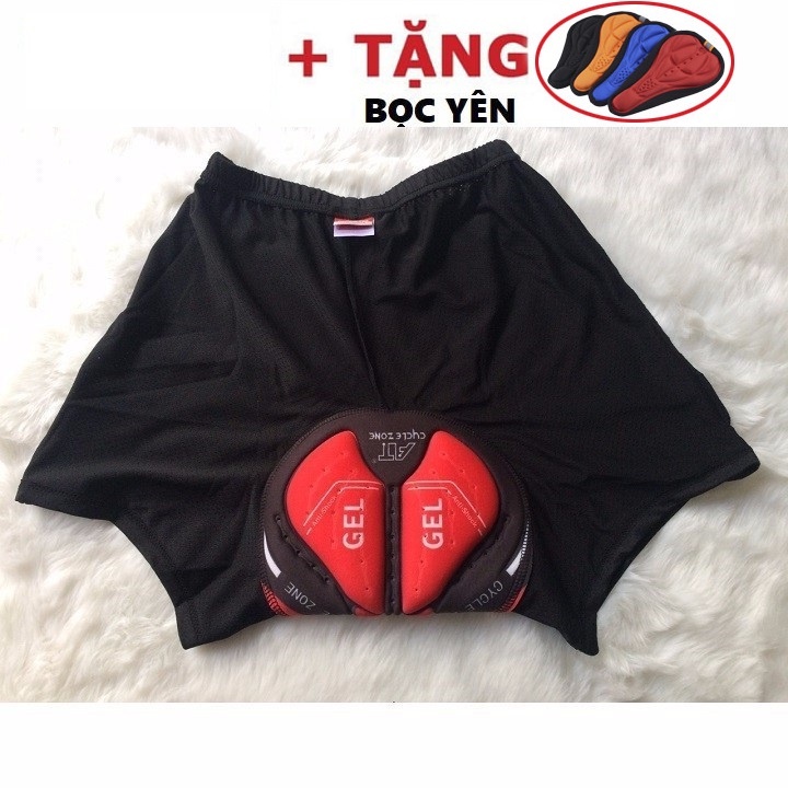 Quần Yếm Đệm Mông Đi Xe Đạp Thoáng Khí Dành Cho Nam Nữ Loại Cao Cấp