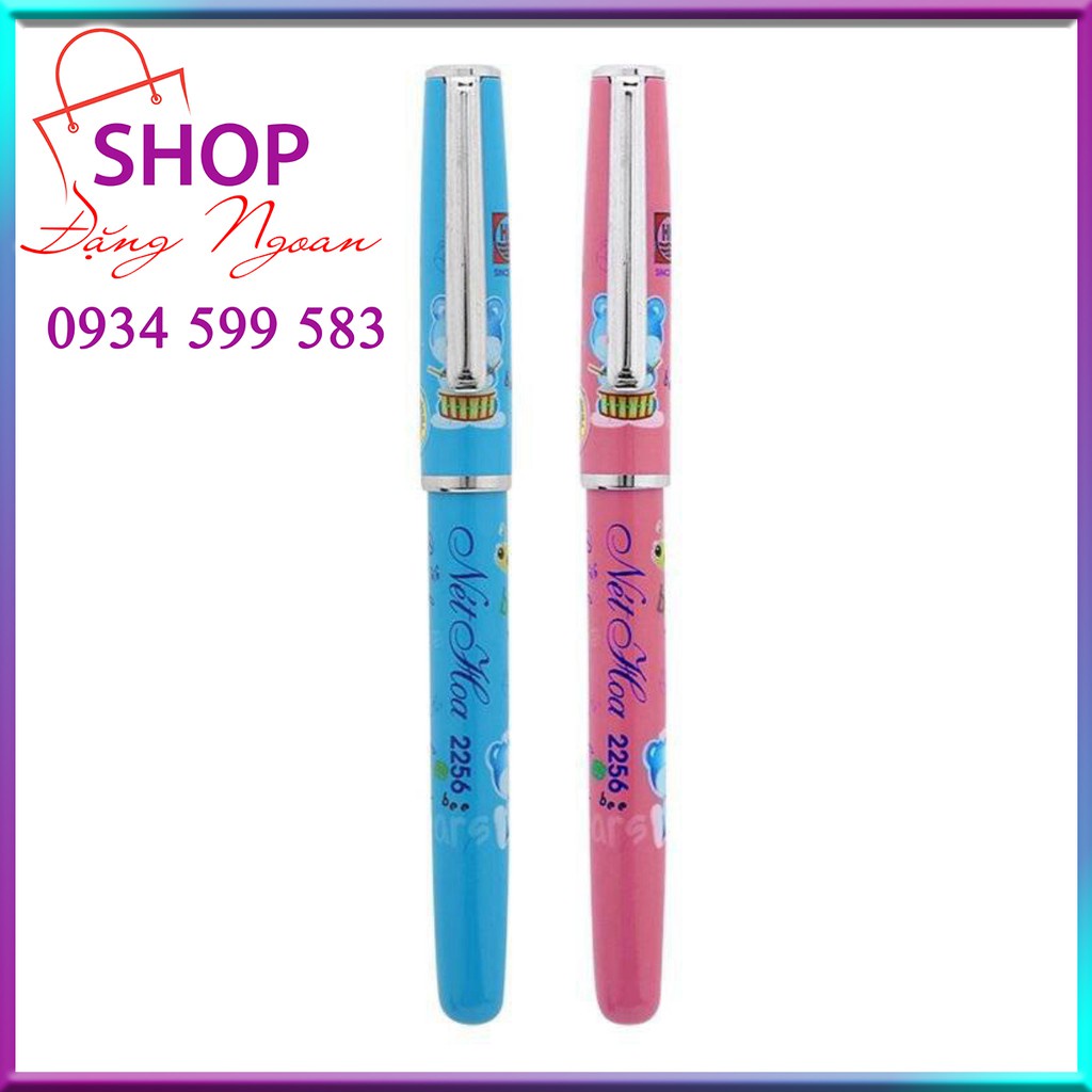 Bút máy nét hoa Hồng Hà 2256, luyện viết chữ lớp 1 - VPP Đặng Ngoan
