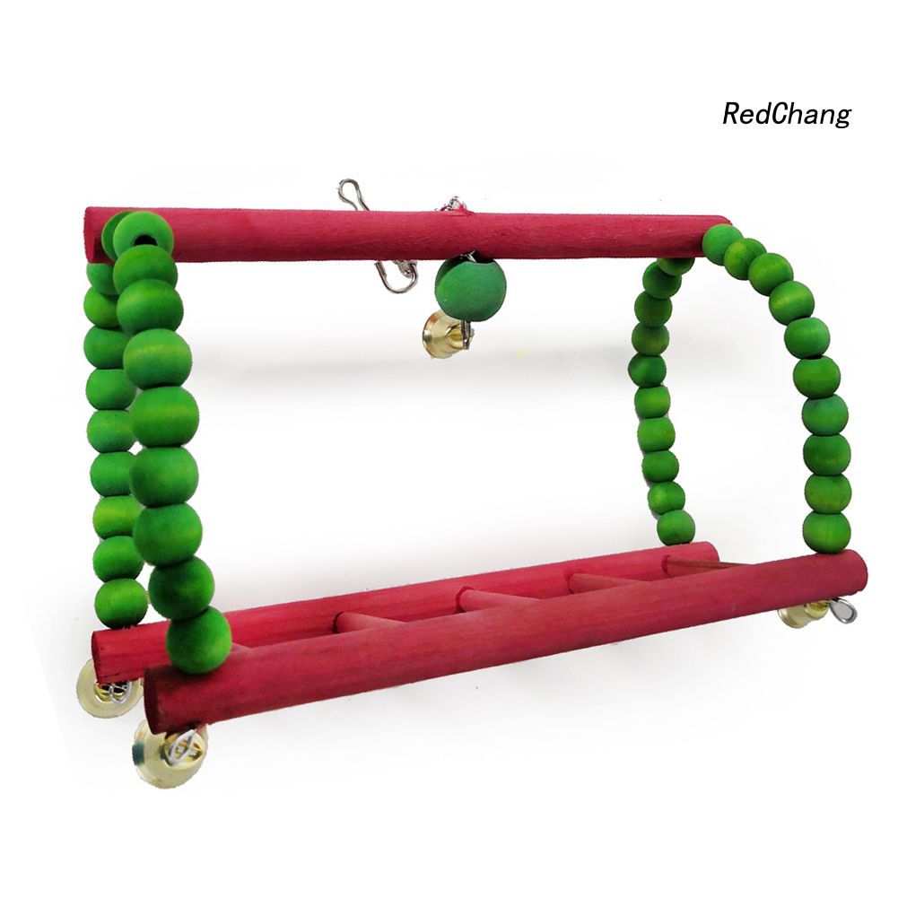 Thang Gỗ Đồ Chơi Cho Vẹt