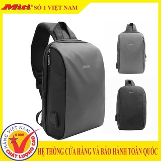 Túi đeo chéo nam nữ 🍎FREE SHIP🍎 Túi Đeo Chéo Cao Cấp Miti T055 giá rẻ,giảm 20k khi theo dõi shop