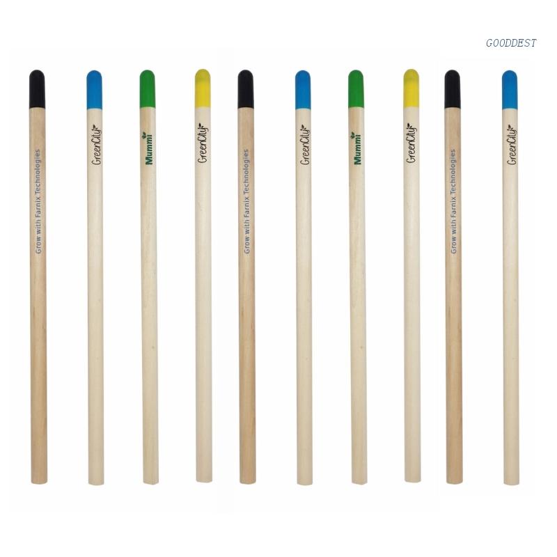 Set 10 Bút Chì Thân Thiện Với Môi Trường Dùng Trồng Cây Mầm Non DIY
