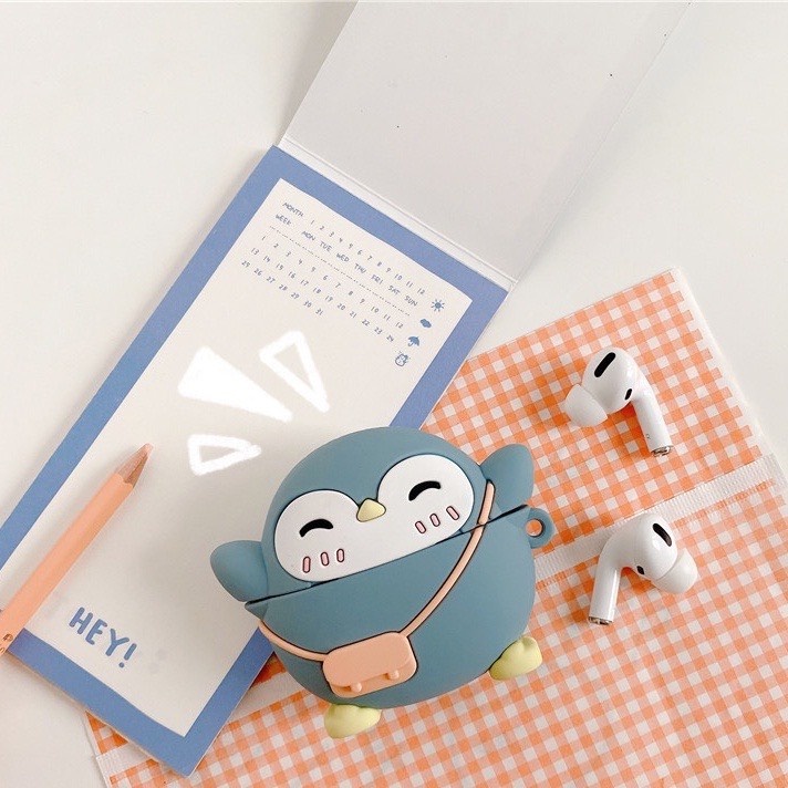 Vỏ bảo vệ tai nghe bluetooth Airpods bằng Sillicone dẻo, ốp Case cute, Airpods 2/pro &lt; NHIỀU MẪU &gt;