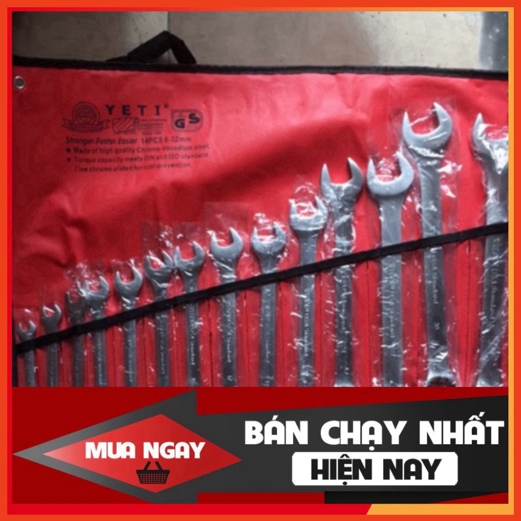 [SALE] [SIÊU SALE] [SALE SẬP SÀN] Bộ cờ Lê (CLE )8-24 YETTI ( hàng chính hãng )