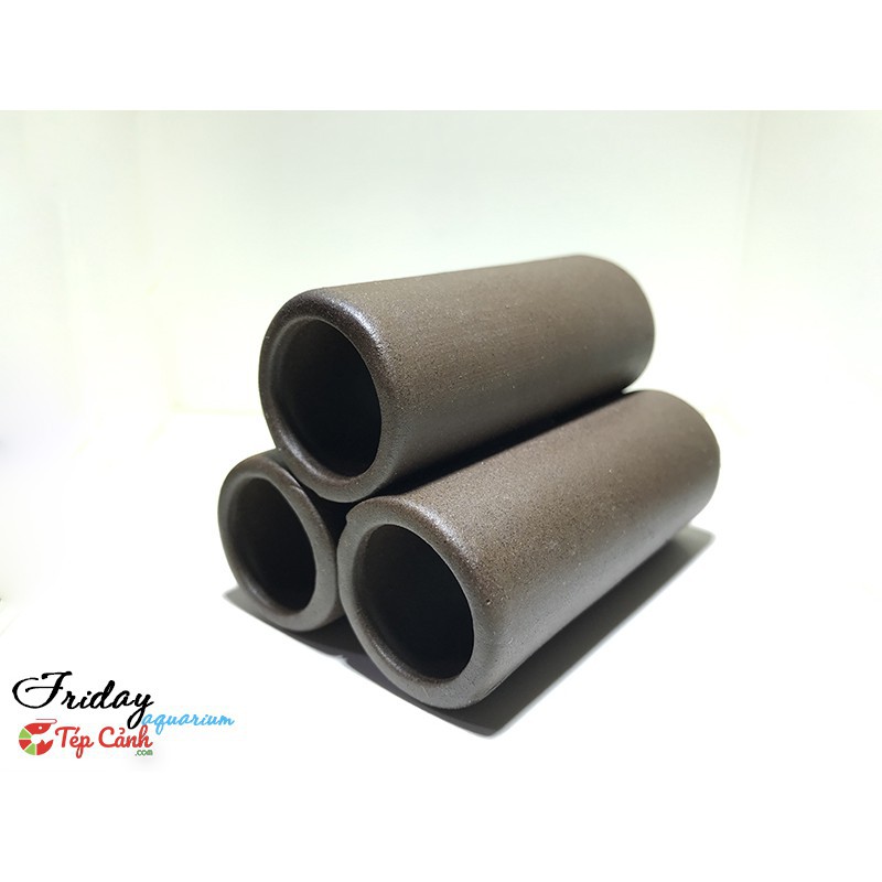 Đồ chơi hang gạch gốm sứ cho tép cảnh
