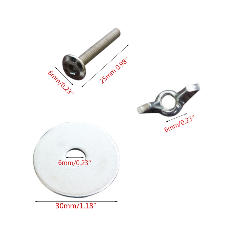 Set 10 Hộp Đựng Thức Ăn / Ốc Vít / Đai Ốc Gắn Lồng Chim Vẹt