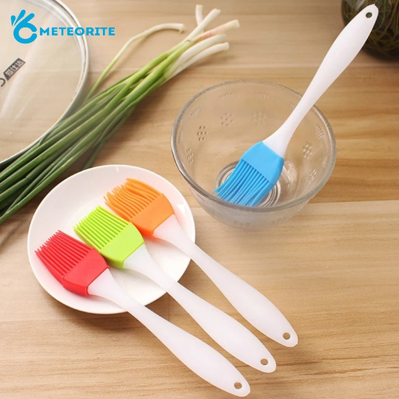 1 Cọ Quét Dầu/Kem/Làm Bánh Bằng Silicone Chịu Nhiệt Độ Cao Màu Sắc Ngẫu Nhiên