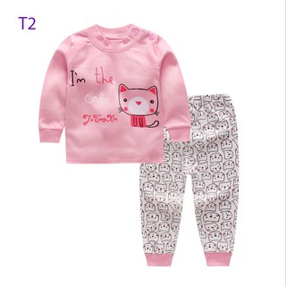 Bộ thu đông cotton xuất hàn cho bé trai - bé gái