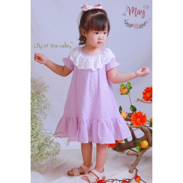 ĐỒ TRẺ EM THIẾT KẾ MAY - mẫu Lavender