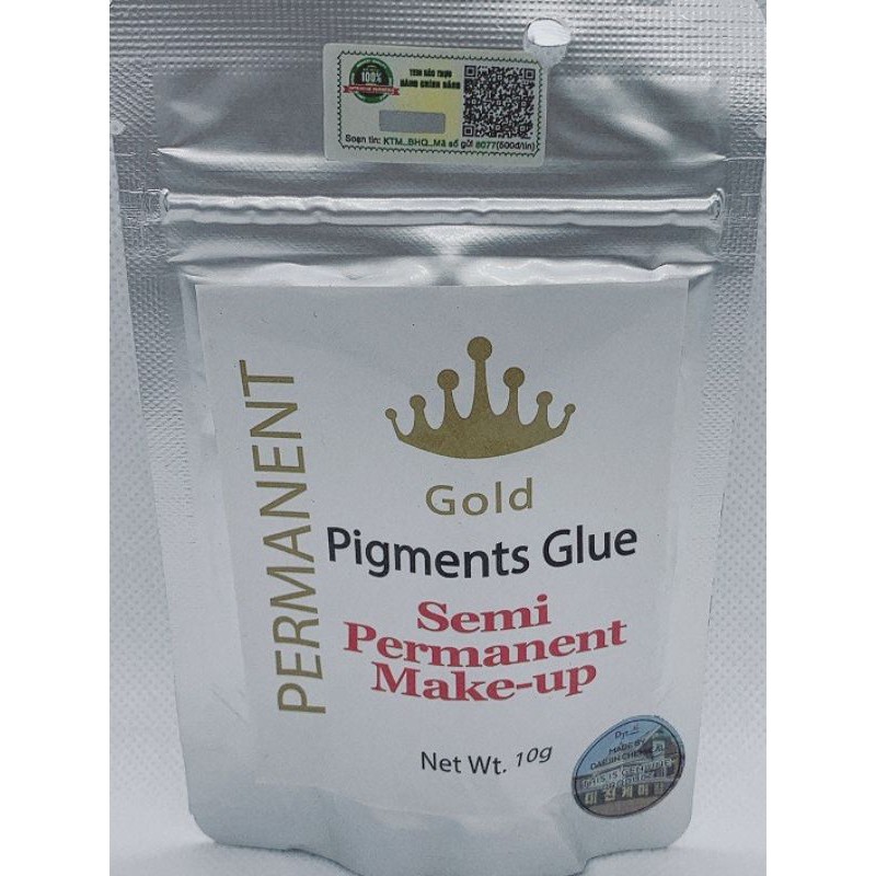 Keo nối mi vương miện, Gold Pigment Glue- hoàng cung- tạo fan - dụng cụ nối mi