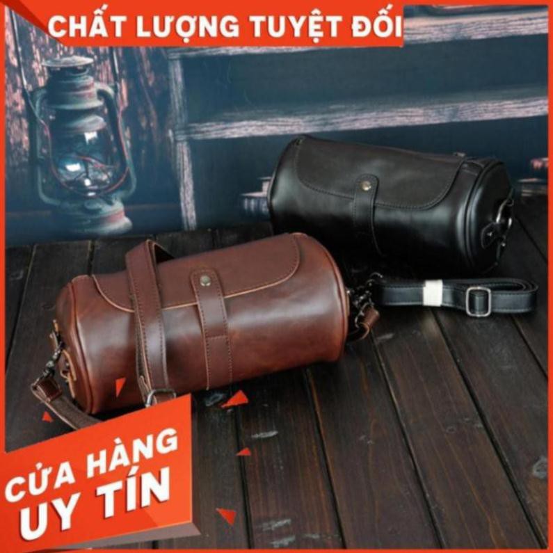 [SALE SẬP SÀN] Túi Đeo Chéo Nam Thời Trang Hàn Quốc  2019 - 2020 - Trống Da Mini Dành Cho Nam BBT29 FREESHIP TOÀN QUỐC