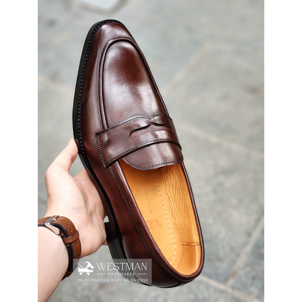 Giày Lười Loafer Da Thật Westman W0023