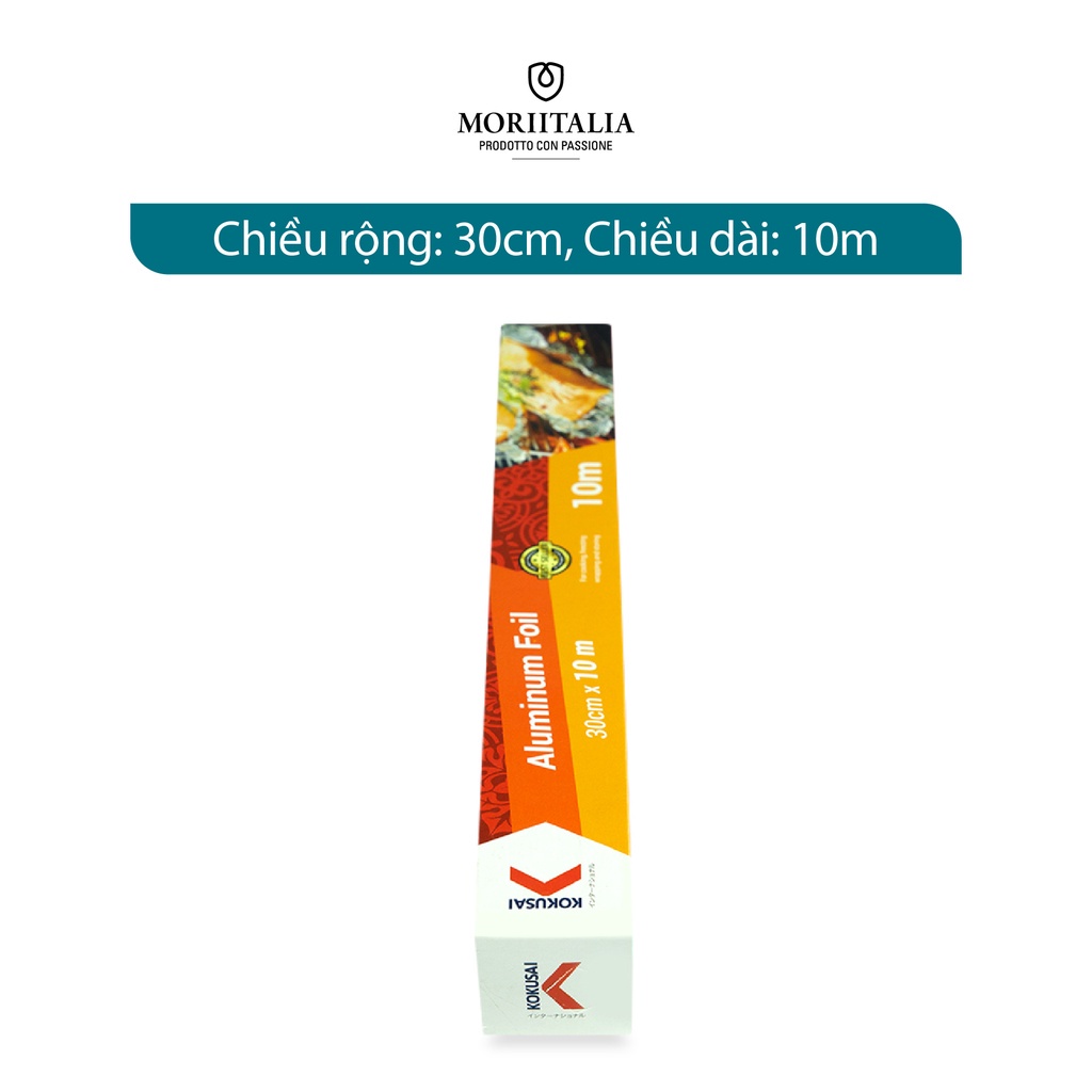 Màng nhôm TP (giấy bạc) KOKUSAI chịu nhiệt chính hãng Moriitalia MNTP00004725