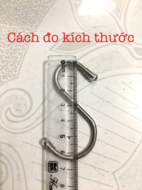 10 Móc treo chữ S inox 410 &amp; 201