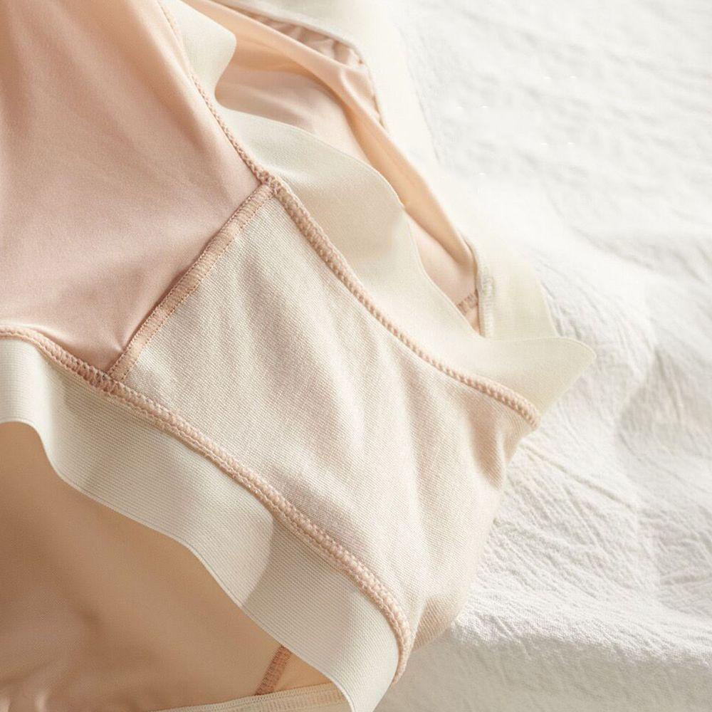 OCEANMAP Quần Lót Lụa Màu Sắc Ngọt Ngào Quyến Rũ Thoải Mái Cho Nữ