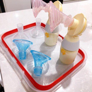 [Nhập Mỹ] Phễu Hút Sữa Silicon Pumpin dùng cho máy Medela,Spectra,Unimom,Pigeon,Rozabi duluxe,Avent ...