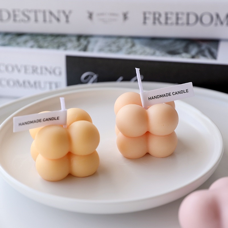Nến sáp thơm để phòng, decor siêu xinh