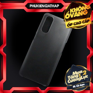 Ốp cứng cho Oppo Reno 3/ Reno 3 Pro/ Reno 3 Pro 5G/ Reno 4/ Reno 4 Pro/ Find X2 Không ố vàng cao cấp (Trong mờ)