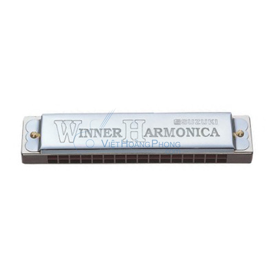 Kèn Harmonica Tremolo Suzuki Winner W-16 Key C (16 Holes)