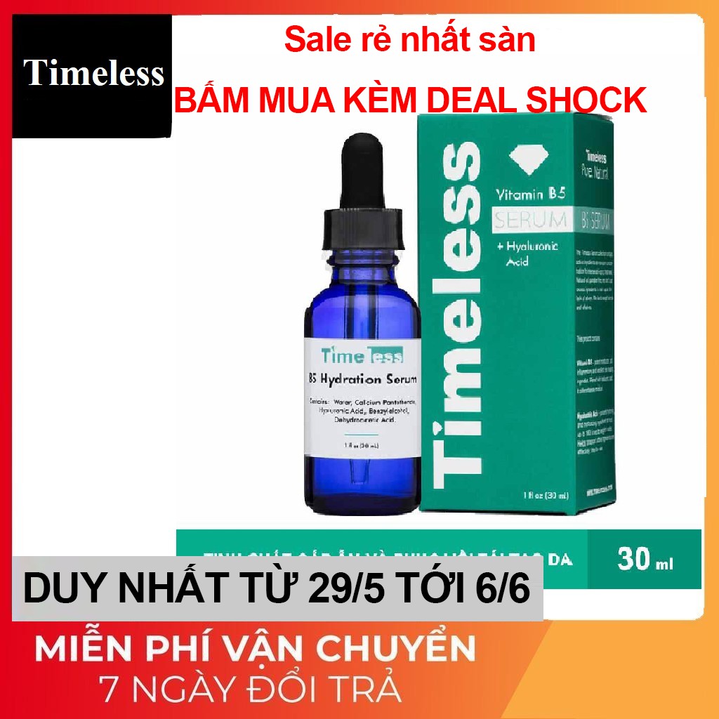 Timeless B5 - Serum Phục Hồi Da Cấp Ẩm 30ml