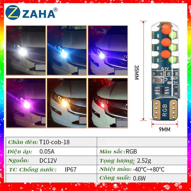 Đèn hậu xi nhan demi xe chớp nháy đổi màu cho exciter, dream, wave, sirus... ô tô