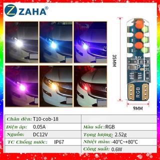 Đèn xi nhan 7 màu chớp nháy siêu đẹp (1 đèn)