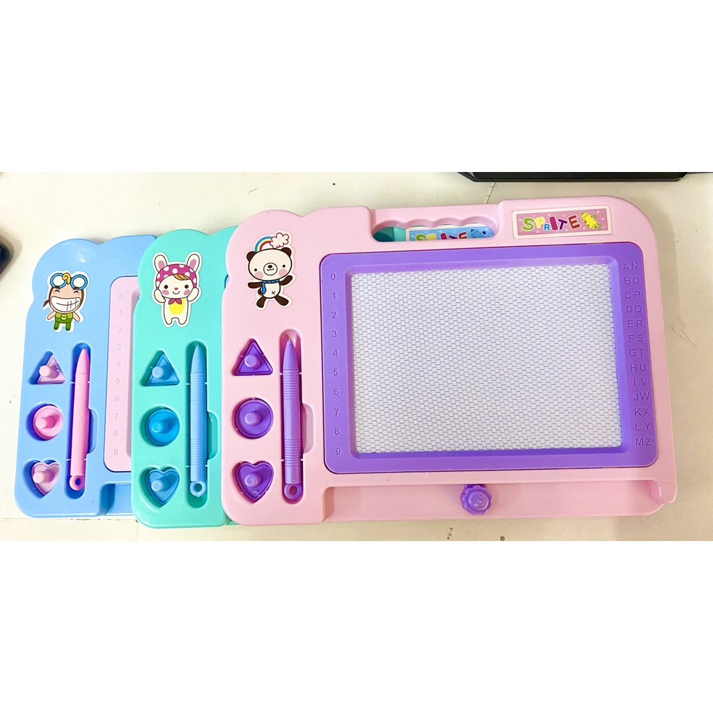 Bảng gạt - Bảng viết từ tự xoá THÔNG MINH cho bé - mẫu ngẫu nhiên