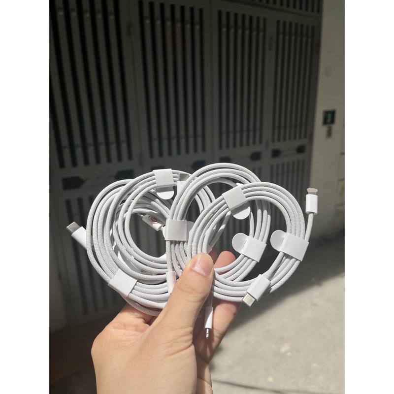 Cáp dù Táo Trắng Zin Thật | Bảo hành 12 tháng