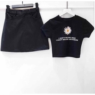 ÁO CROP BODY HOA CÚC